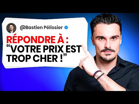 La TECHNIQUE de VENTE pour contrer l'objection "C'EST TROP CHER !" (Formation Closing)