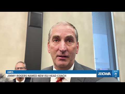 Iowa State introduces new coach Jimmy Rogers after Matt Campbell leaves for Penn State