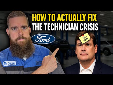 How to Actually Fix the Technician Crisis! (Ford, Listen Up!)
