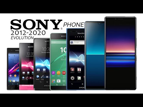 Sony Xperia (Android) PHONES EVOLUTION, SPECIFICATION, FEATURES 2012-2020