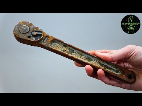 1951 'Snap On' ratchet restoration I Dr. Hut of Handcraft