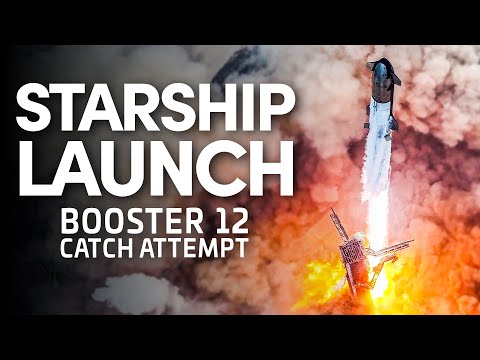 🔴FULL REPLAY: SpaceX Launches Starship Flight 5 (and Catches A Booster)