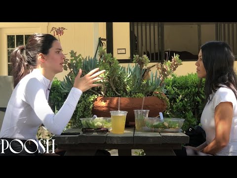 Kourtney Kardashian & Kendall Jenner Talk Love & Dealing with Negative Energy | POOSH