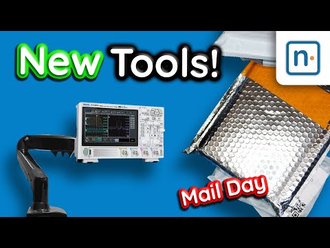 Finally Bought an Oscilloscope! (and Put It on an Arm??) - Mail Day
