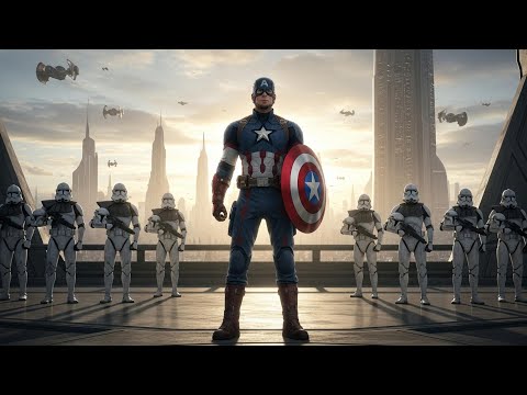 What If Captain America Landed in Star Wars?