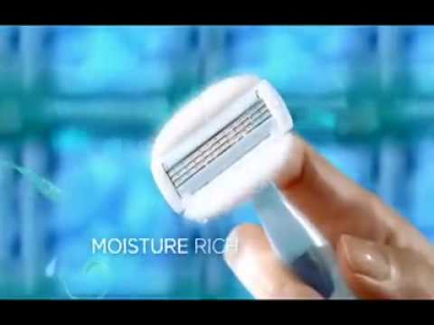 Jennifer Lopez - Gillette Commercial (ProSkin MoistureRich razor)