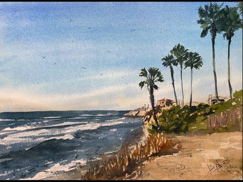 Watercolor Demo | Life's a Beach