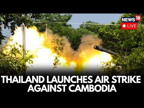 Thailand Jets Bomb Cambodia as Border Clash Escalates | Civilians Killed, Thousands Evacuated | LIVE
