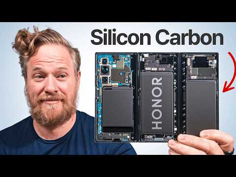 I upgraded the Samsung Trifold battery by 71%!  - using the HONOR Silicon-Carbon batteries