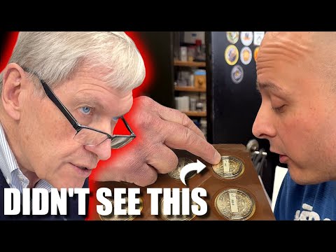 Dealer Quickly CHANGES His Appraisal on Surprising Silver Dollar Collection!!