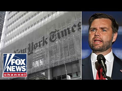 JD Vance BLASTS 'shameful' NY Times
