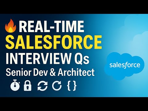 Top Salesforce Real-Time Interview Questions for Salesforce Developers & Architects
