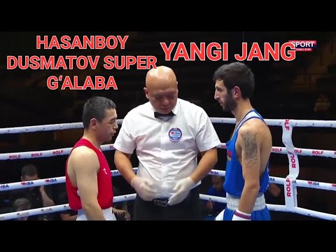 Hasanboy Do'smatov yangi jangi raqibini  mag'lubiyatga uchratib finalga chiqdi #yangijang #hasanboy 