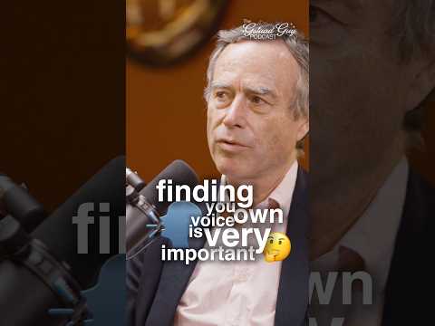 Finding your voice 🗣️✨ as discussed by Lionel Barber & @GstaadGuy #GstaadGuy #ItsAllFamily