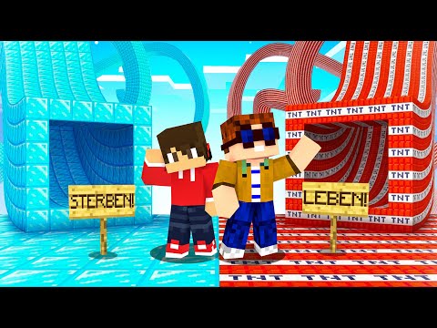 PAT WÄHLT den RICHTIGEN SPIRAL TUNNEL in Minecraft!