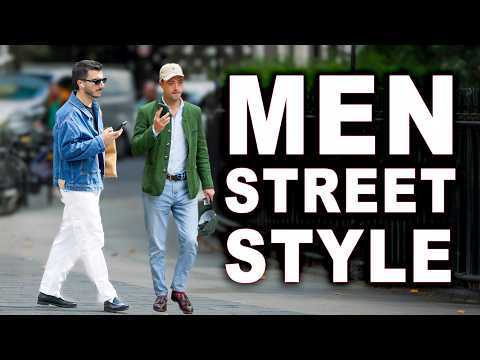 Men’s Street Style in Mayfair, London