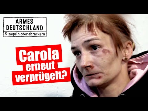 CAROLA WIEDER VERPRÜGELT?! | Armes Deutschland