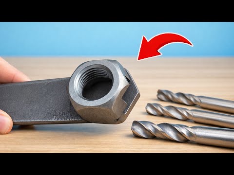How to Use a Bolt to Sharpen Drill Bits Quickly and Accurately – A Method 99% of People Don’t Know!