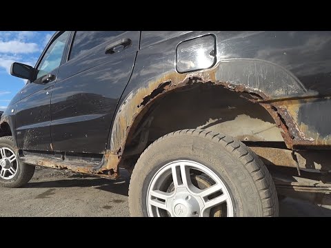 I am a UAZ, I am 8 years old.... UAZ Patriot body repair.