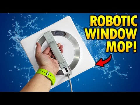 I have a ROBOT that MOPS my WINDOWS! (Ecovacs Winbot W2 Omni)