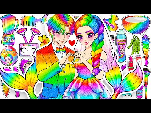 💖Paper DIY💖KPOP DEMON HUNTERS Rumi x Jinu Colorful Skincare +Makeup +Fashion Blind Bag Unboxing P.t2