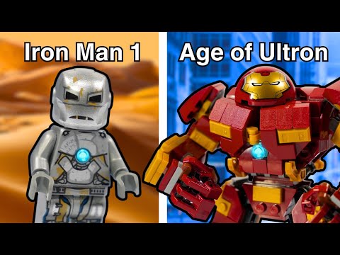 I Built Every Iron Man Movie In Lego
