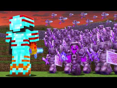 SOLO Player VS 1000 Minecraft Hunters