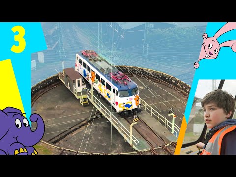 Moritz und die Maschinen: Lok - Wie funktioniert eine Drehscheibe?(3/5)| Der Elefant | WDR