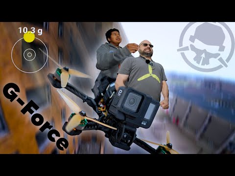 How Much G-FORCE Does an FPV DRONE Pull?!