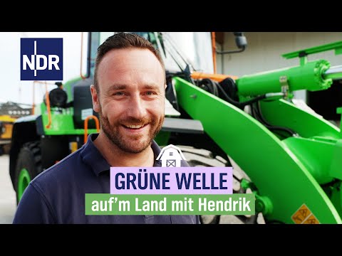So viel Freude! Hendrik testet neuen riesigen Radlader | Auf'm Land mit Hendrik | Folge 2 | NDR