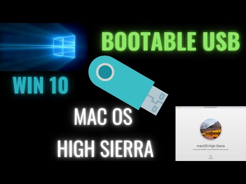 HOW TO MAKE A BOOTABLE MAC OSX HIGH SIERRA WIN 10 | 2023 GUIDE | READ DESCRIPTION (1/2)