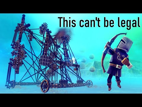 Making an Enemy Powered Engine in Besiege