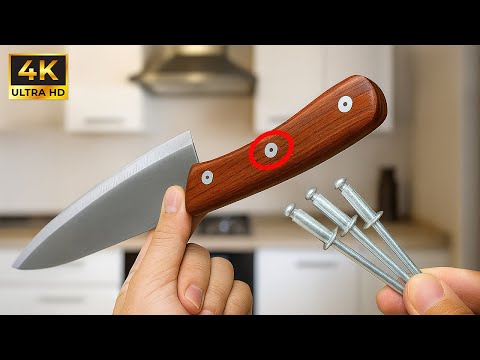 Fixing a Knife with a Broken Handle – The Simplest Way Anyone Can Do It | Creative Inventions
