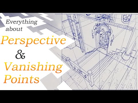 Everything about Perspective & Correct Mathematical use of Vanishing Points | Perspective Drawing