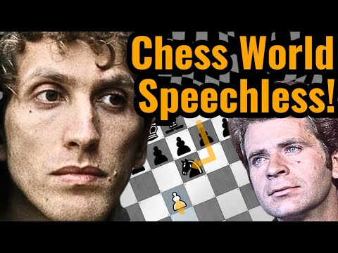 Bobby Fischer Destroys Spassky w. His Most DISRESPECTFUL Opening Ever!