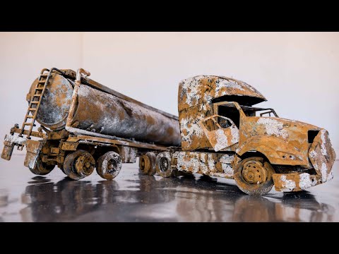 Kenworth T700 Restoration Abandoned semi trailer truck