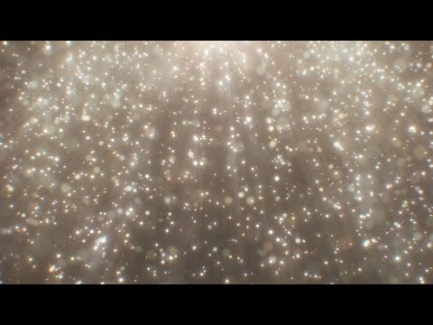 Gold Glitter Dust Bokeh Particle Shower Falling Shimmer Sparkle Rain 4K 60fps Wallpaper Background
