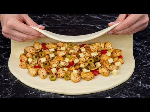 Cheesy Homemade Calzone Better Than Any Pizzeria! 🍕 Pizza calzone