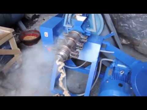 Запуск экструдера ЭКЗ-150