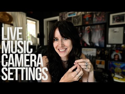 Camera Settings for PERFECT live music, concert photography images // ISO, WB, Metering, AF & More