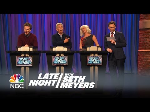 How Well Do You Know Your Meyers?, Part 2 - Late Night with Seth Meyers