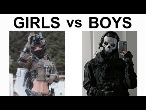BOYS VS GIRLS MEMES COD WW2