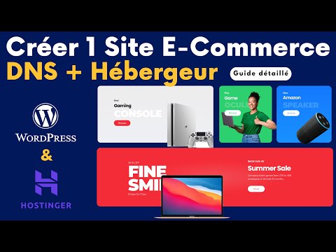 🛍️Créer un Site E-Commerce avec WordPress | Tutoriel Complet avec 🌐Hébergement Hostinger"