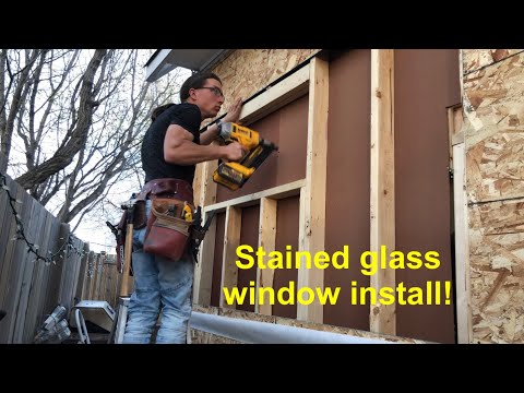 How to cut in a window on an existing wall