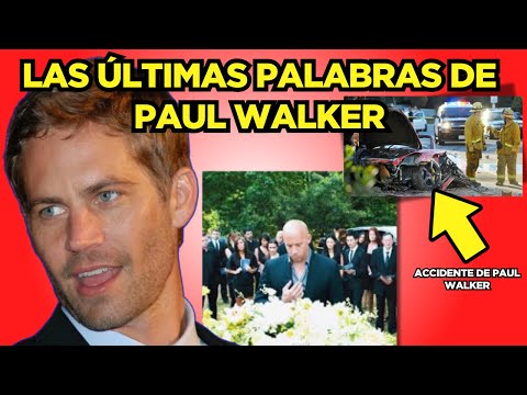 PAUL WALKER: La estrella que se fue demasiado pronto — La promesa de Vin Diesel que nunca murió