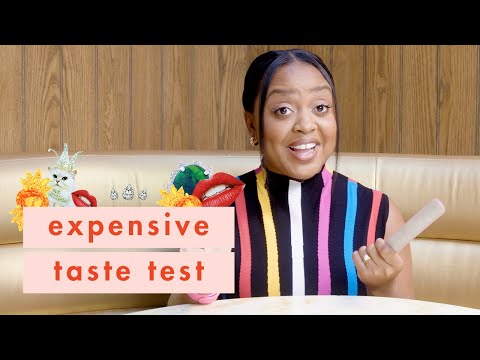 Can Abbott Elementary's Quinta Brunson Spot Bougie Kid's Stuff? | Expensive Taste Test |Cosmopolitan