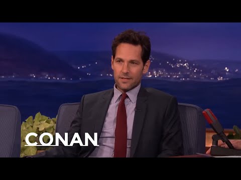Paul Rudd's Loveable Antics | Conan on TBS