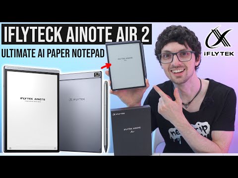 2025's Ultimate AI Notepad! iFLYTEK AINOTE Air 2 Review (Write, Record, Summarize & Translate)