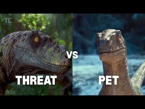 The Bizarre Personification of Jurassic Park's Dinosaurs