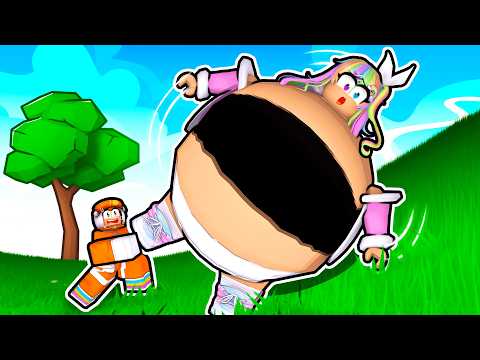 You can only WIN this Roblox OBBY by being FAT...